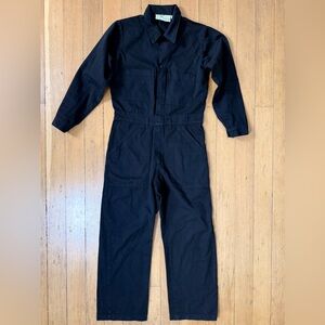 OLD VERSION Big Bud Press BBP Everyday Long Sleeve Jumpsuit Black Straight Leg